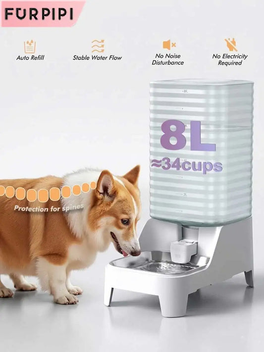 Furpipi 8L Large Capacity Automatic Pet - ProPawPet.com