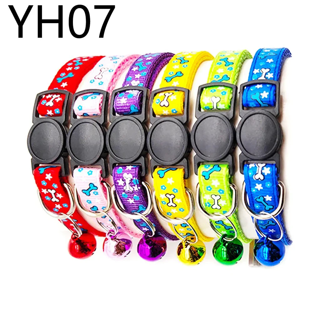 12Pcs Cute Bell Pet Collar Teddy Bomei Dog - ProPawPet.com
