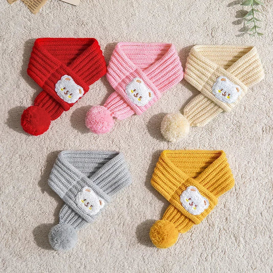 Pet Cat Winter Knitted Scarf Spring Festival - ProPawPet.com