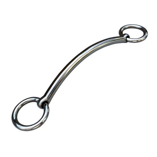 Stainless Steel Ring Snaffle Bit Small - ProPawPet.com