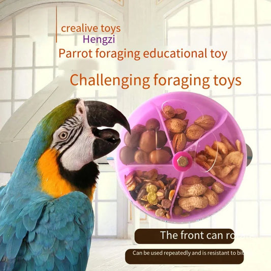 Parrot Chewing Toy Bird Toy Wheel Cake - ProPawPet.com