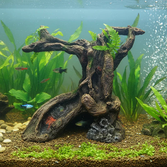Resin Drift-wood Ornament Tree Shape - ProPawPet.com
