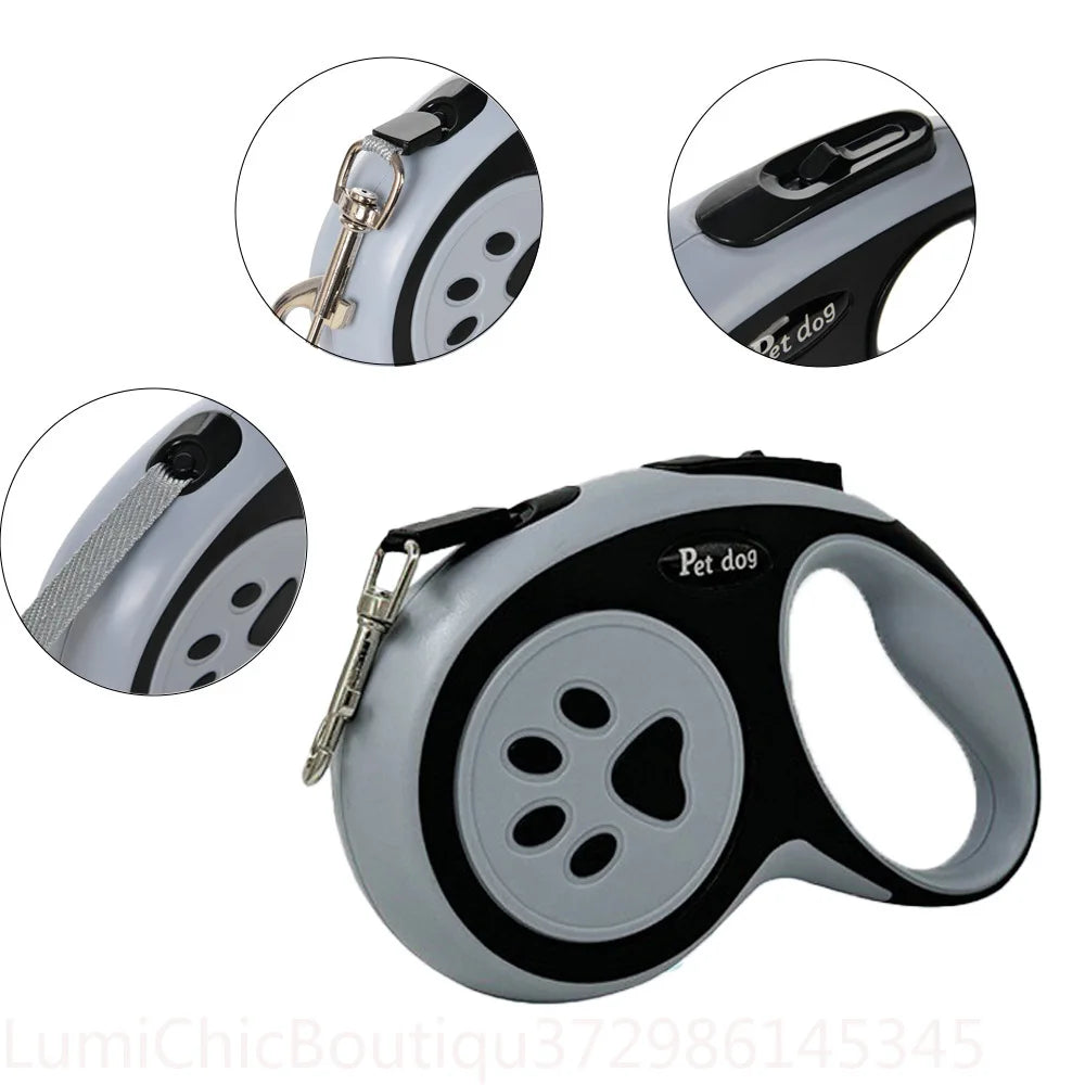 3M 5M Strong Retractable Nylon Dog Leash - ProPawPet.com