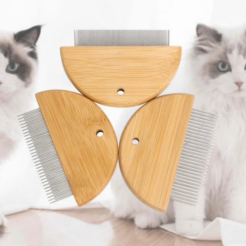 Cat Comb Cat Hair Remover Wooden Dense Combs - ProPawPet.com