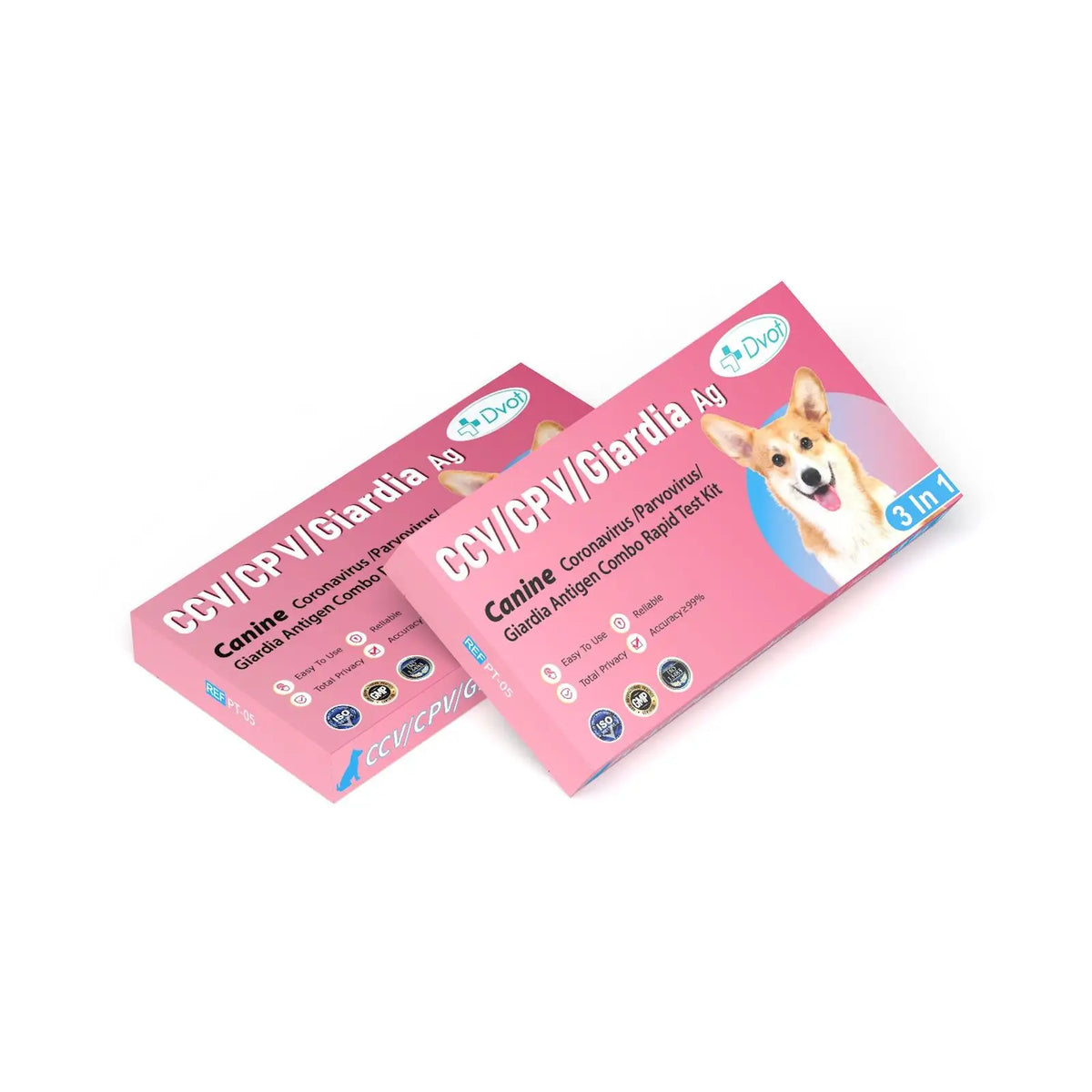 5/10 Tests Canine 3-in-1 Rapid Test Kit for - ProPawPet.com