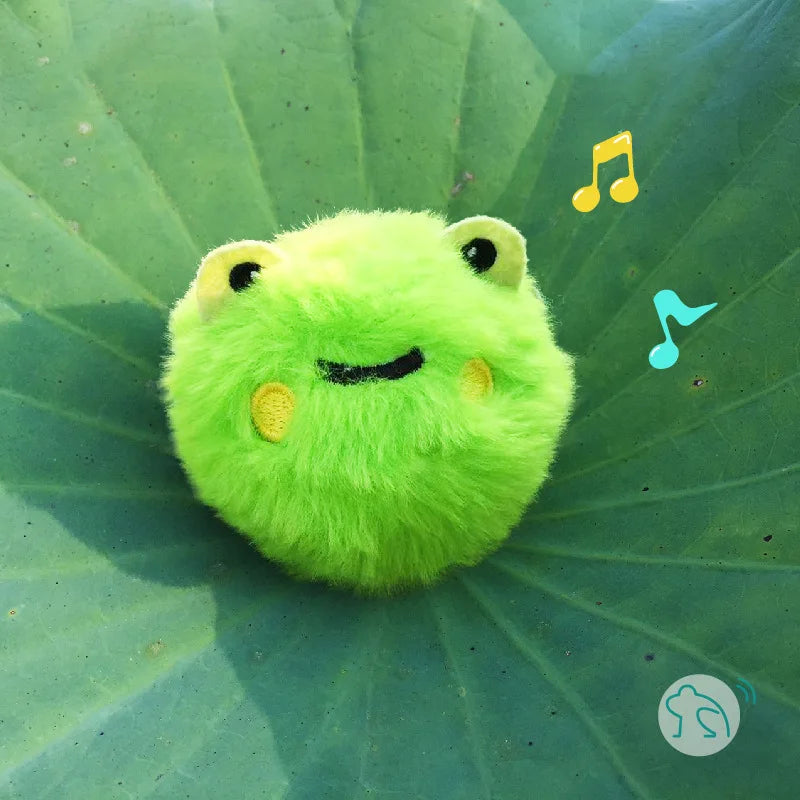 Touch Cat Teaser Plaything with Animal Sounds - – 2 Colors
