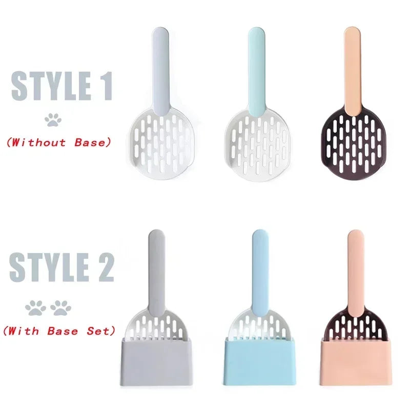 Cat Litter Scoop Set with Base Long Handle - ProPawPet.com