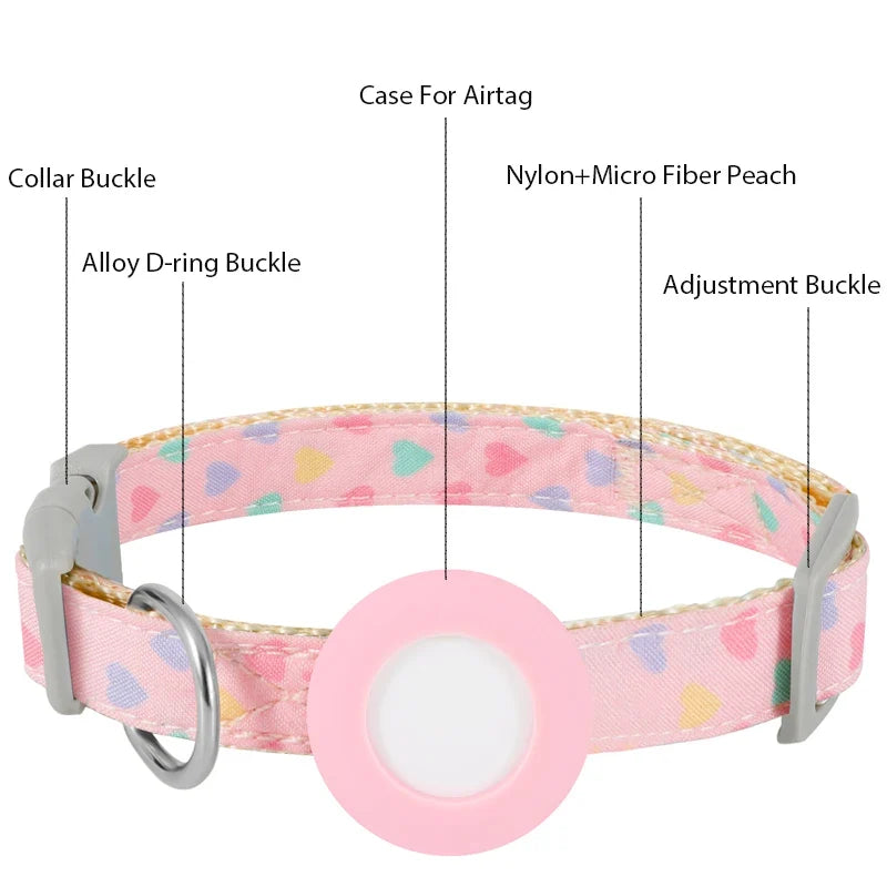 Cute Pet Collar For Airtag Adjustable Collar - ProPawPet.com