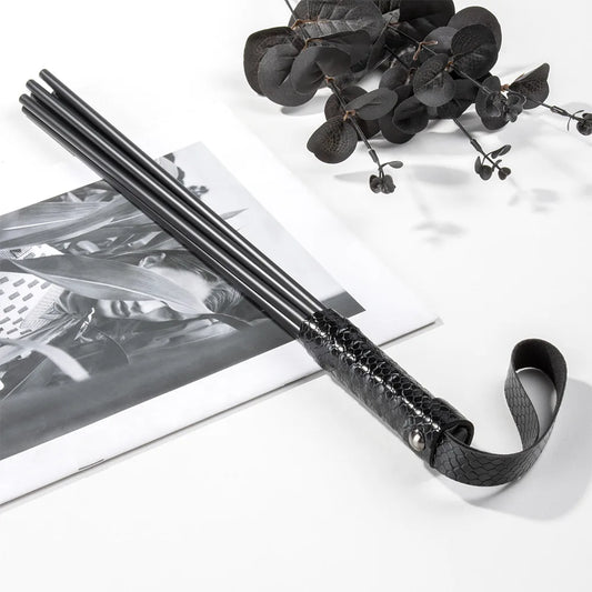 35CM Glass Fiber Horse PU Leather Whip Crops - ProPawPet.com