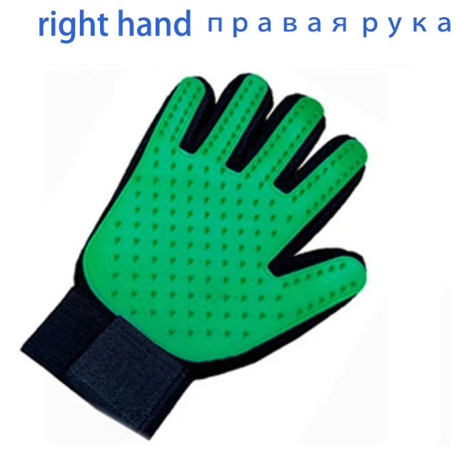 Dualpet Pet Grooming Glove for Dog & Cats – Dog Supplies