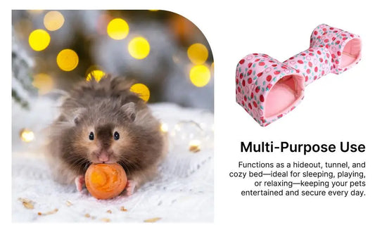 Hamster Tunnel Bed Portable Play Toy - ProPawPet.com
