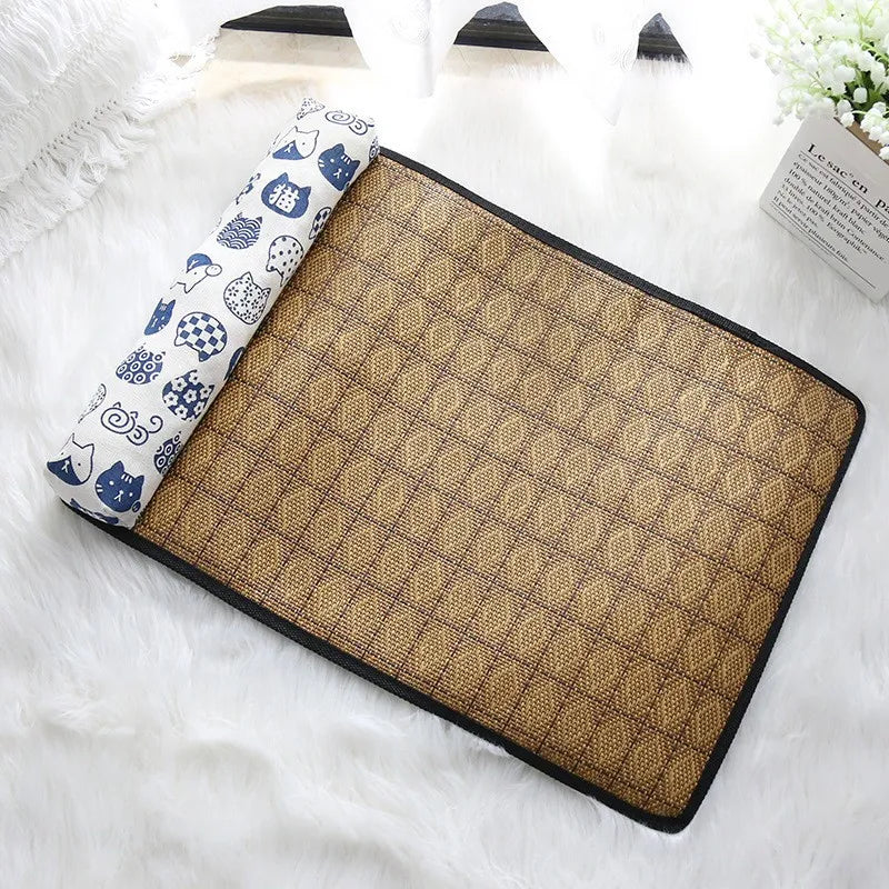 Cat Natural Cooling Mat Summer Pet Self - ProPawPet.com