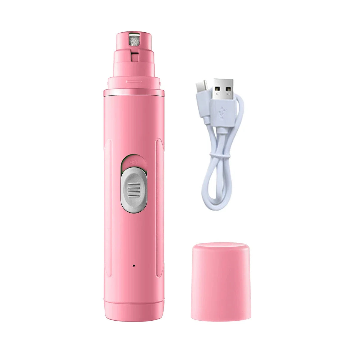 Quiet Dog Nail Grinder USB Rechargeable Electric Pet Paws Clipper – Dog Supplies