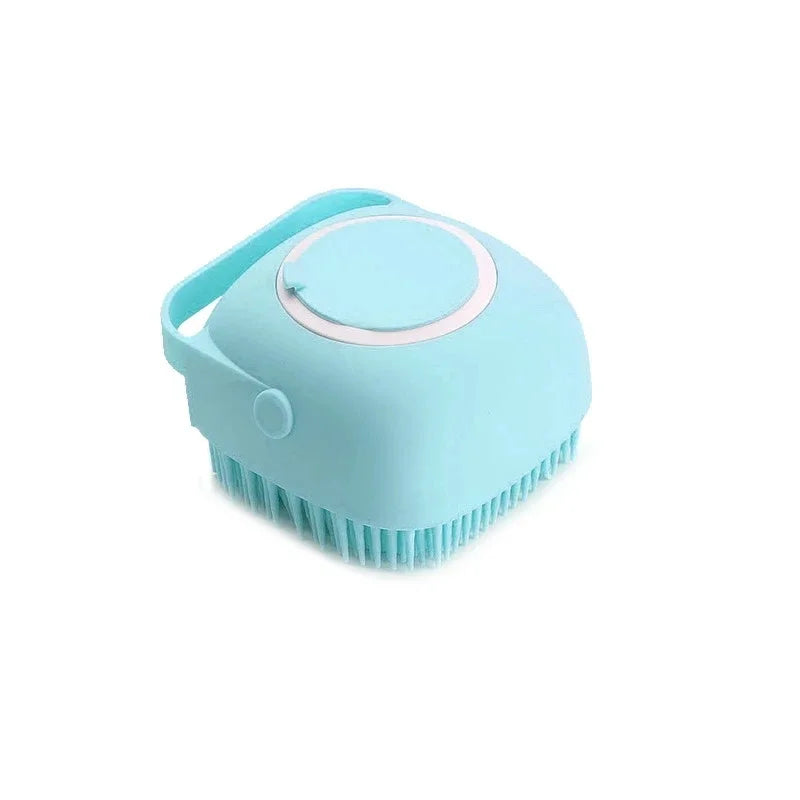 Pet Bathing Brush Soft Silicone Massager Shower Gel – Dog Supplies