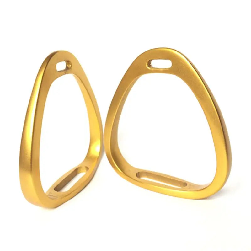 Aluminum Stirrups Golden Racing Stirrup 10cm - ProPawPet.com