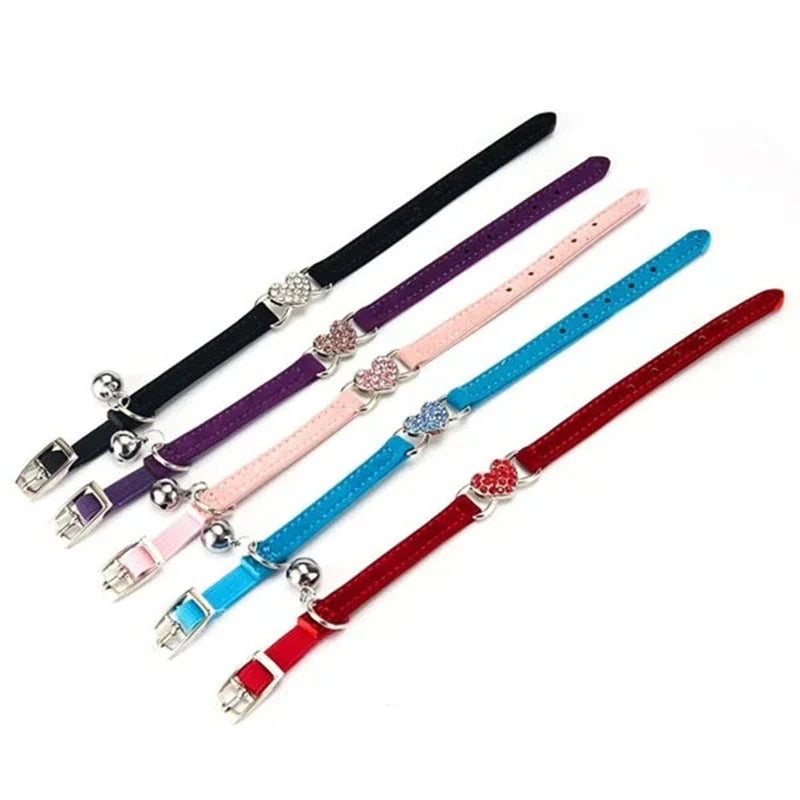 Heart Charm and Bell Cat Collar Safety - ProPawPet.com