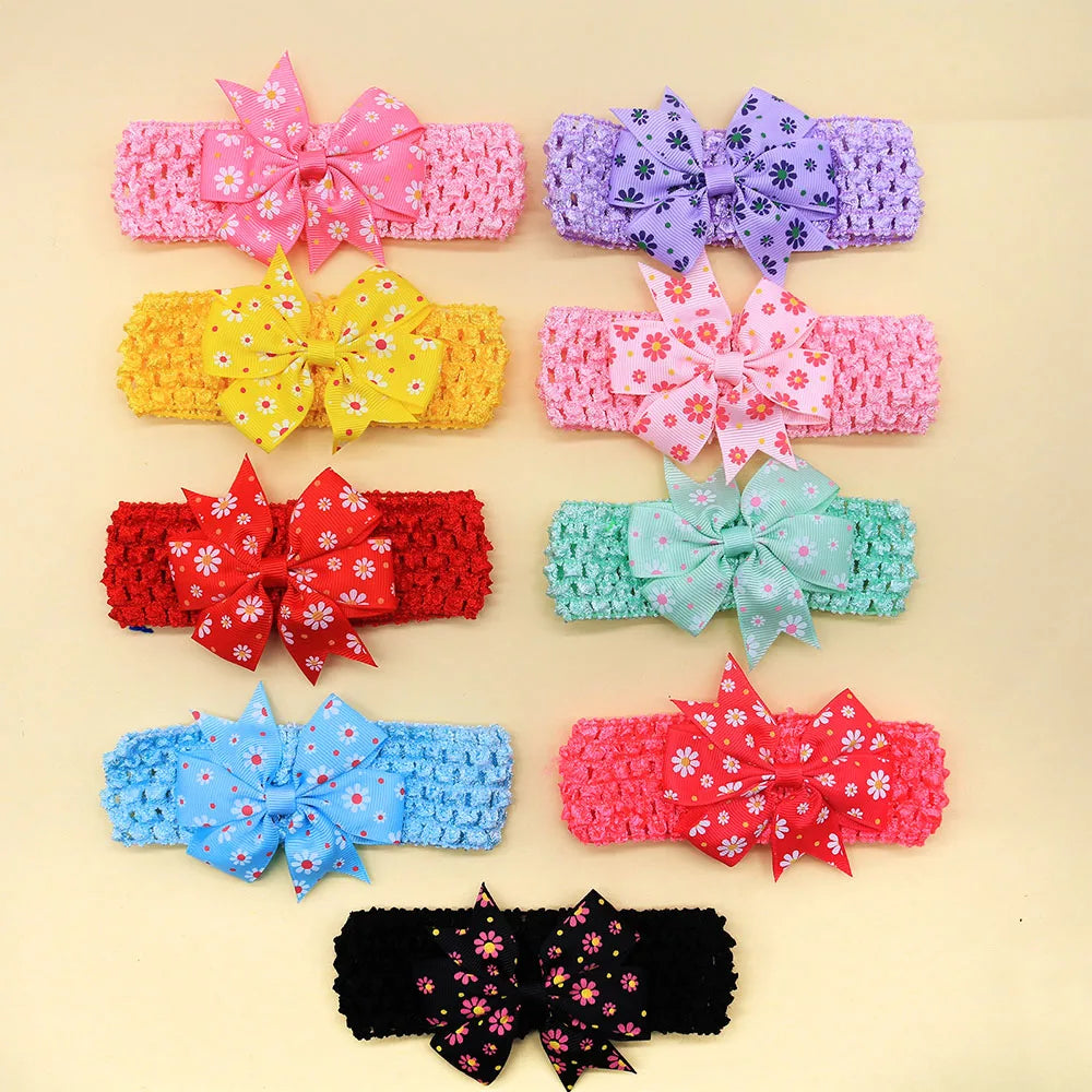 Bulk Dog Bowties Dot Solid Flower Spring Small Middle Large – 4 Colors