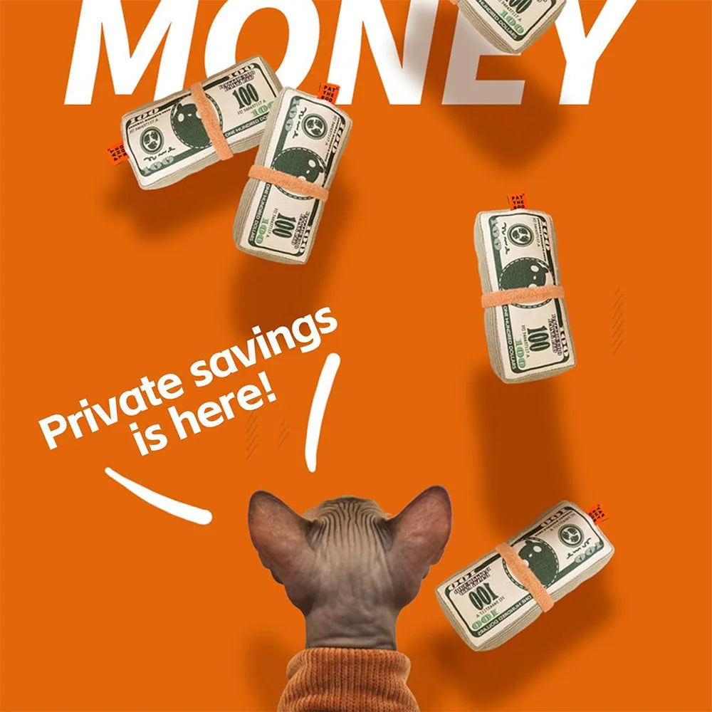 1/3pcs Money-shaped Non-biting Durable - ProPawPet.com