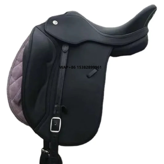 Tina Italy Leather Dressage Horse Saddle - ProPawPet.com