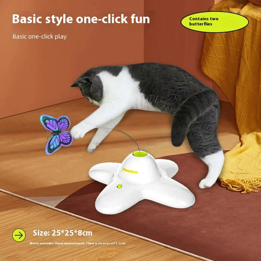 Automatic Rotating Electric Cat Toy Colorful - ProPawPet.com