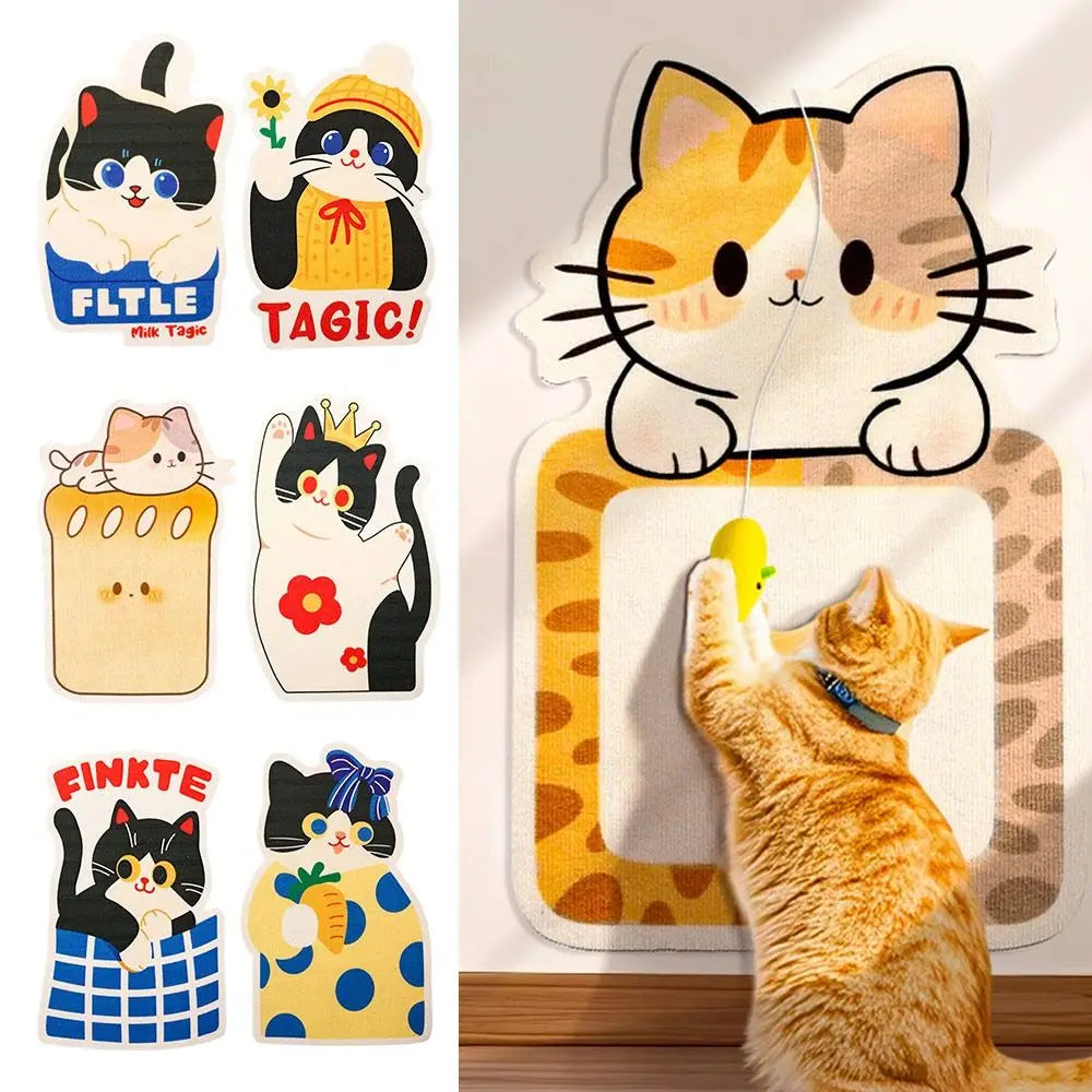 New Self-adhesive Cat Scratcher Wall-mounted - ProPawPet.com