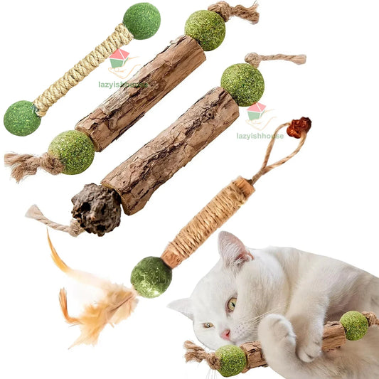 1pc Cat Cleaning Teeth Pure Natural Catnip - ProPawPet.com