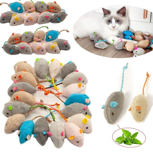 3/200pcs Rattle Cat Mouse Toys Also - ProPawPet.com