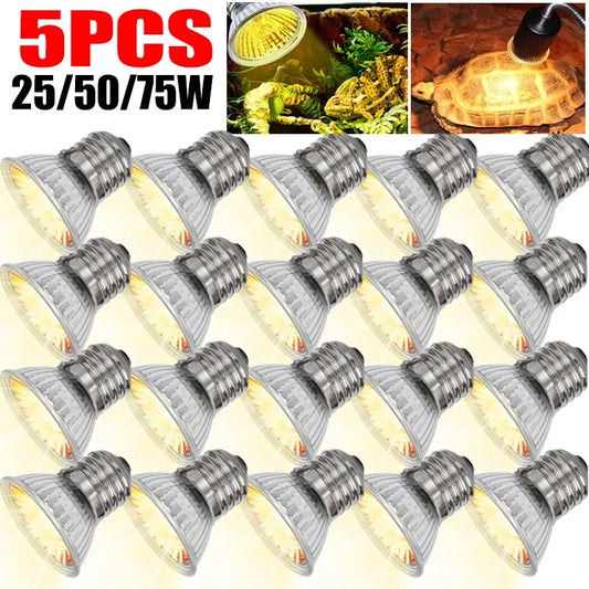 25/50/75W Reptile Heating Light Bulb Turtle - ProPawPet.com