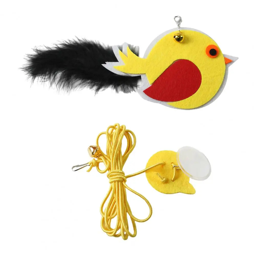 Self-play Cat Plaything Swinging with Elastic Rope – 5 Colors