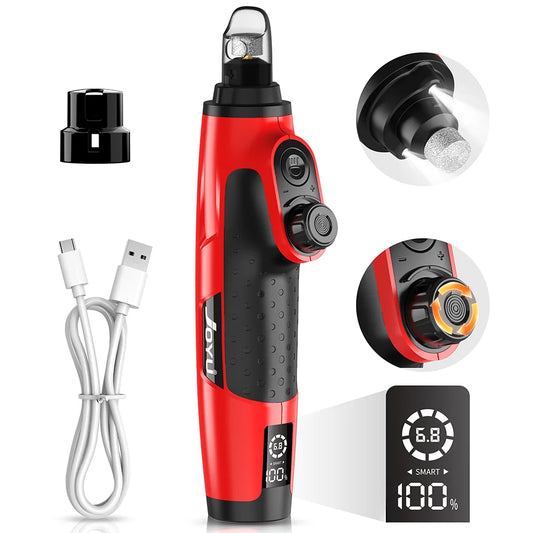JOYU Rechargeable Dog Nail Grinder with LED - ProPawPet.com