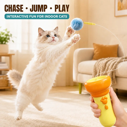 Automatic Cat Teaser Launcher, Electric - ProPawPet.com