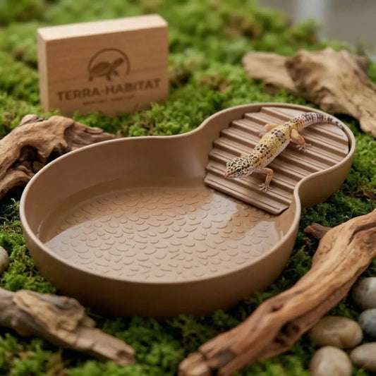 Wide Mouth Reptile Bathing Pool Non-slip