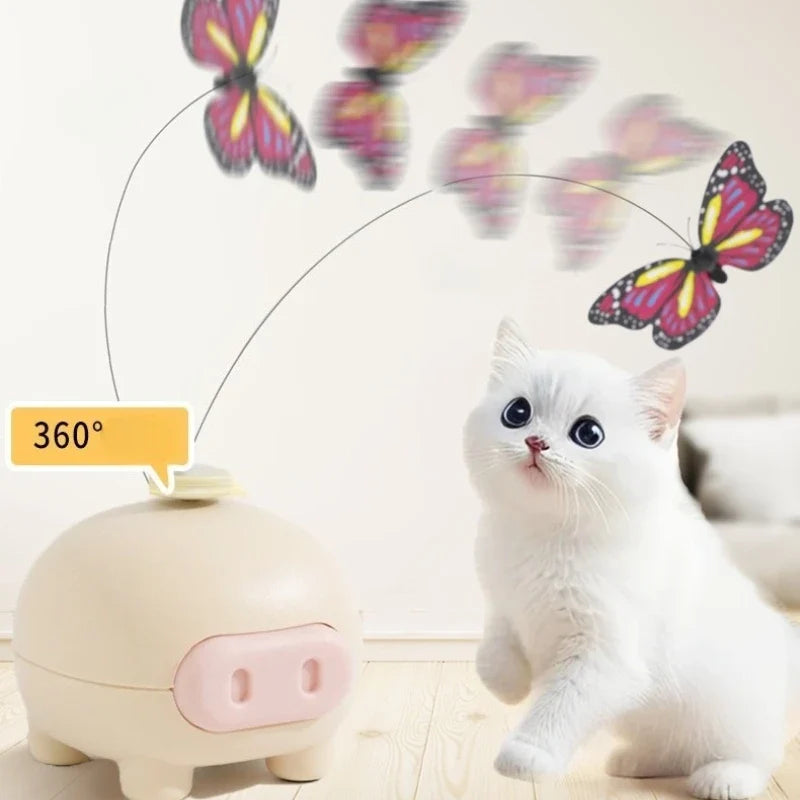 Cat Teaser Toy Interactive Automatic Rolling - ProPawPet.com