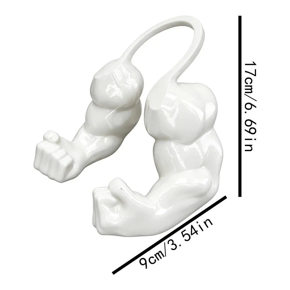3D Printed Cat Muscle Arms Funny Cosplay Prop Realistic Neck – 4 Colors