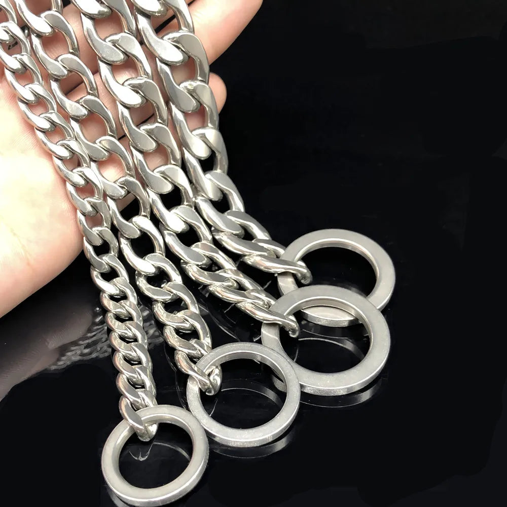 30-75CM 304 Stainless Steel P Chain Dog - ProPawPet.com