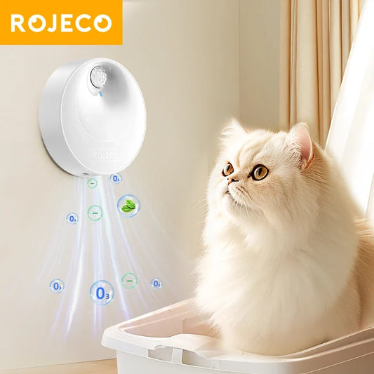 ROJECO 4000mAh Smart Cat Litter Deodoriser - ProPawPet.com