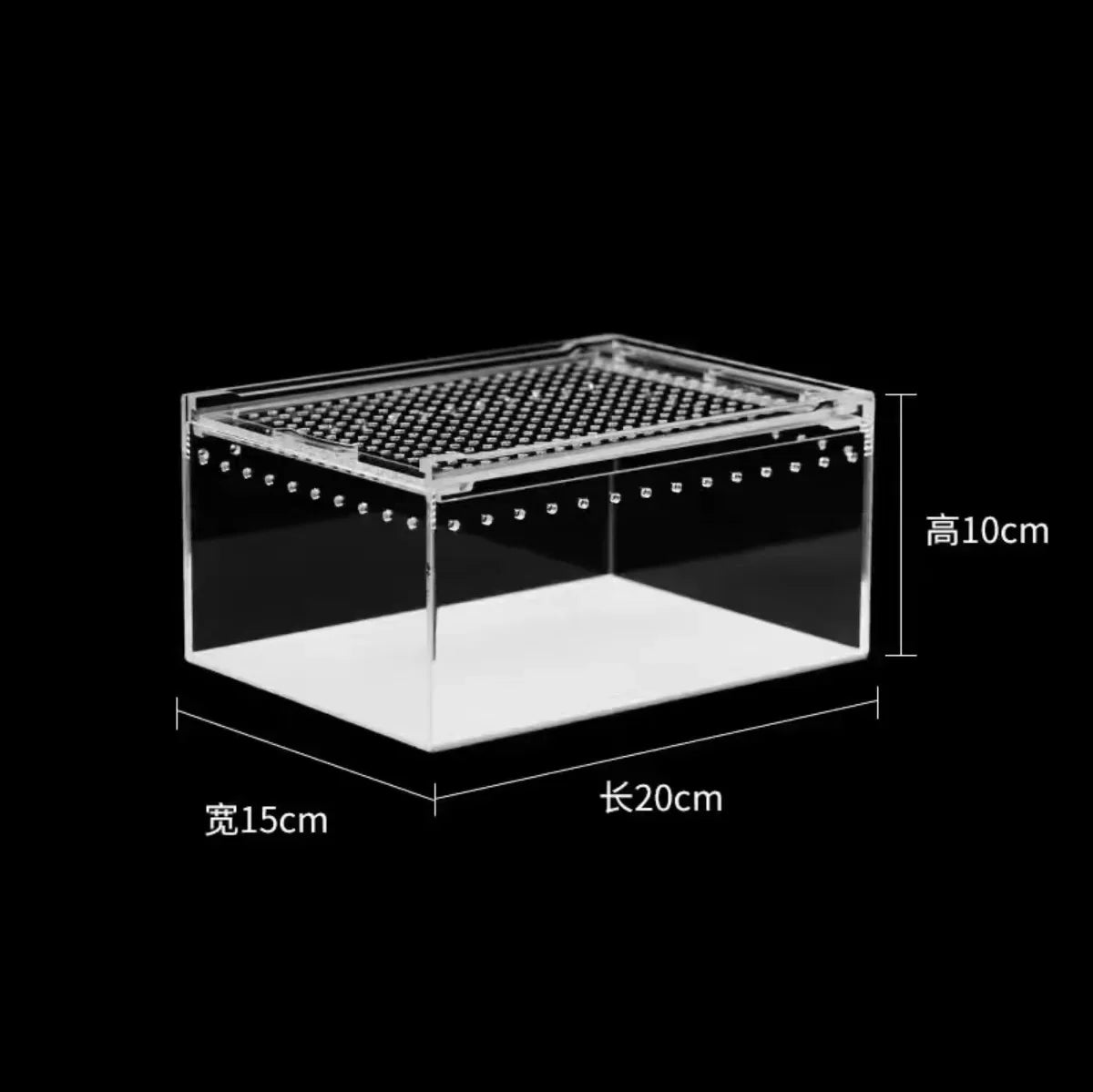 Transparent Integrated No Assembly Pet Feeding Tank – 3 Colors