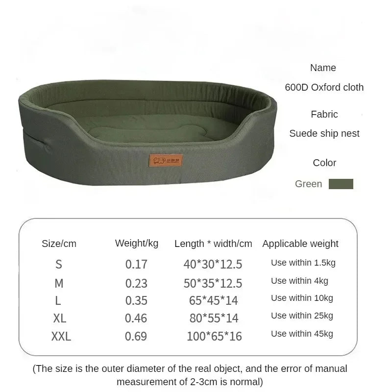 Double Sided Dog Bed Big Size Extra Large - ProPawPet.com