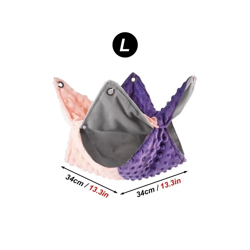 Durable Warm Pet Hanging Bed Double Thickened Splicing Design – 6 Colors