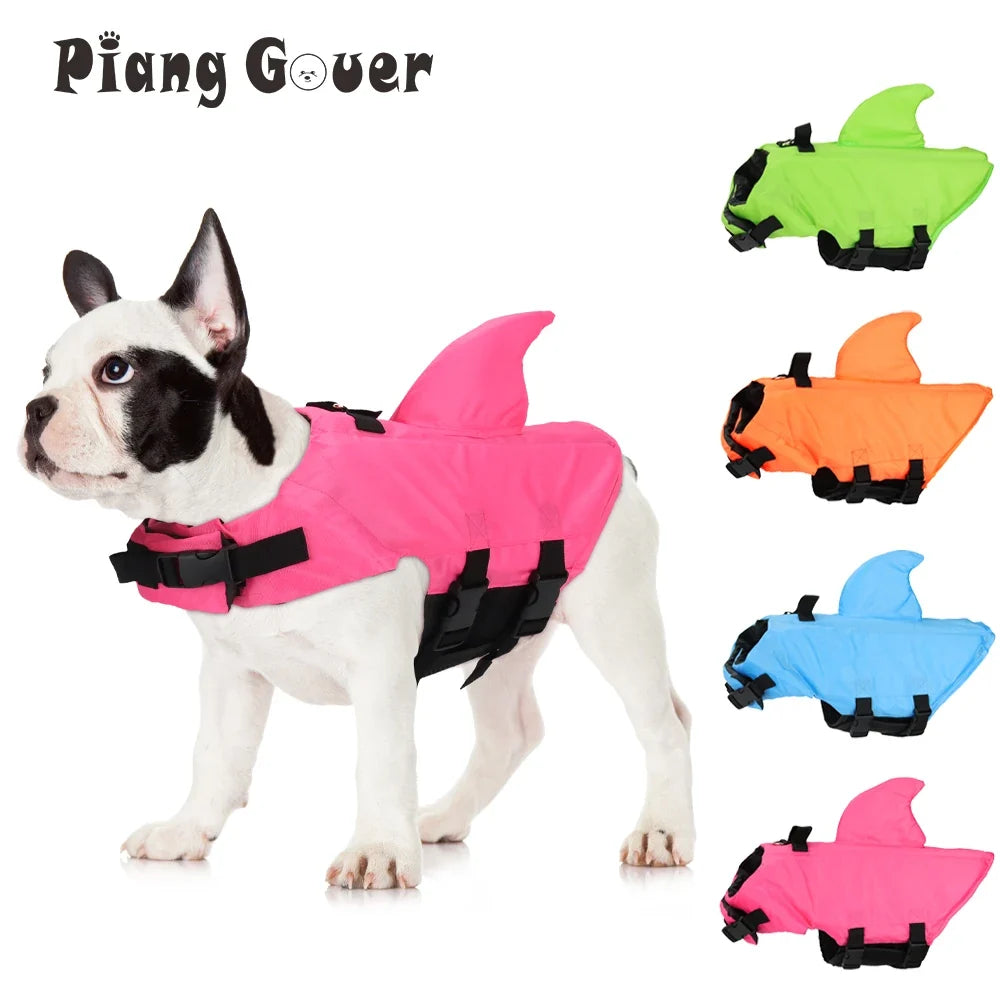 Shark Dog Life Vest Swimwear Puppy Jacket - ProPawPet.com