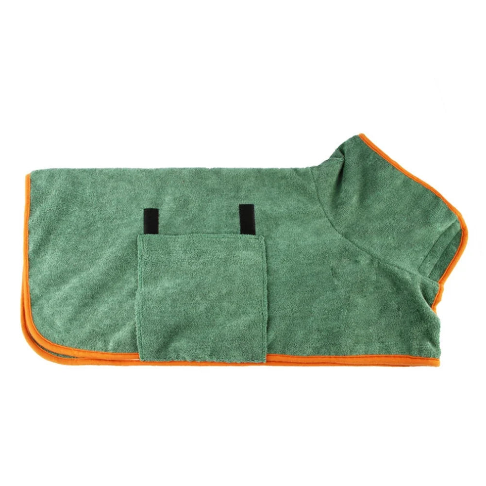 Dog Bathrobe Absorbent Pet Quick Drying Bath - ProPawPet.com