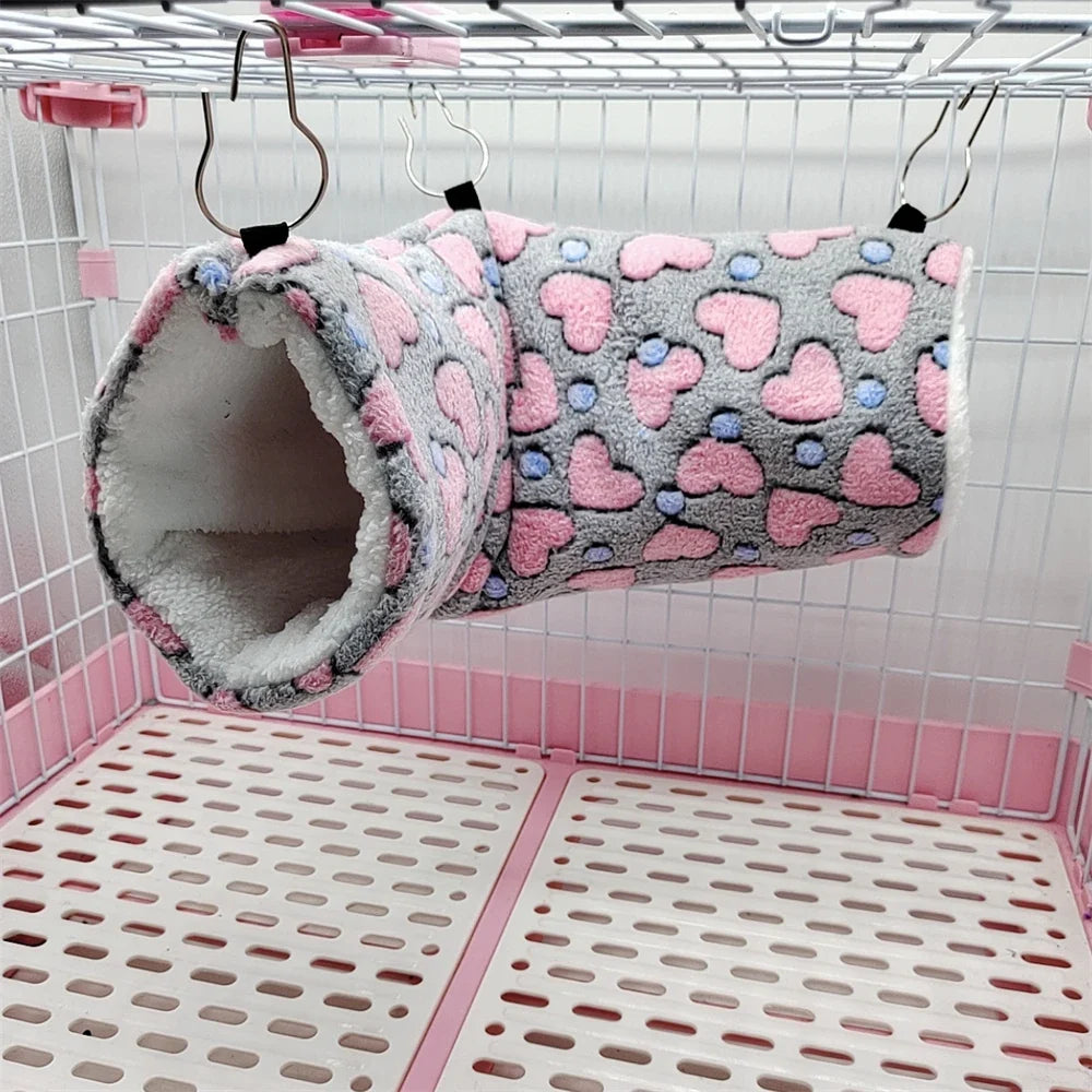 Warm Heart Solf Cotton Plush Hamsters Playing Tunnels – 9 Colors