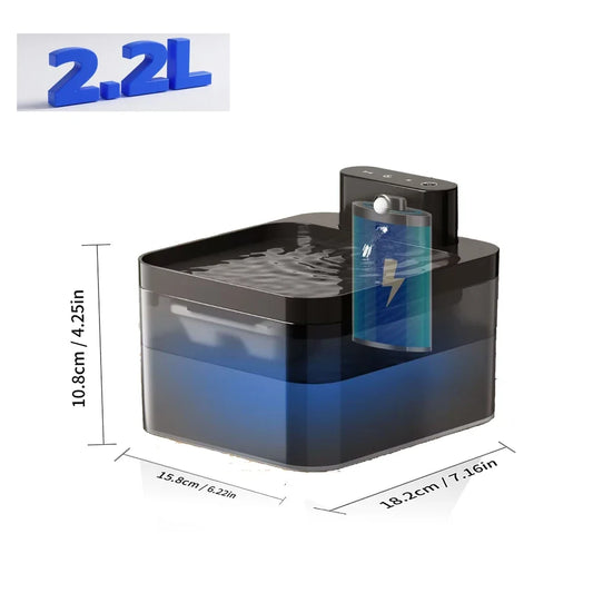 2.2L Wireless Charging Automatic Water - ProPawPet.com