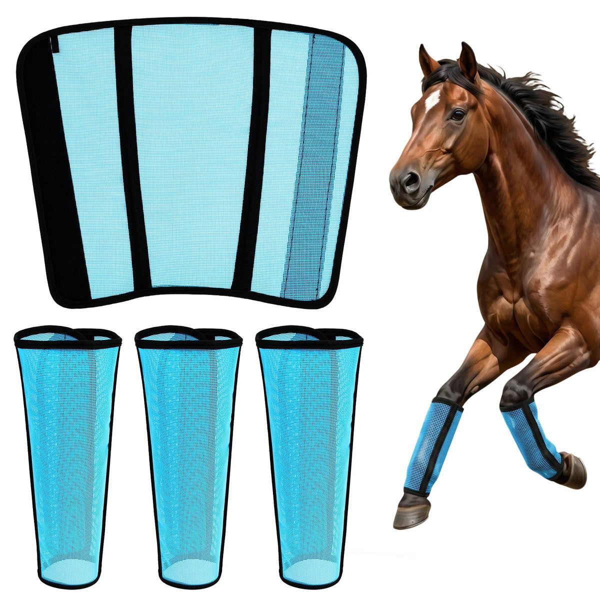 4pcs/set Horse Boots Jumping Tendon Sport - ProPawPet.com