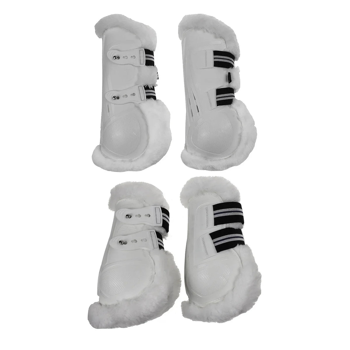 2/4Pcs Horse Tendon Boots PU Padding With - ProPawPet.com