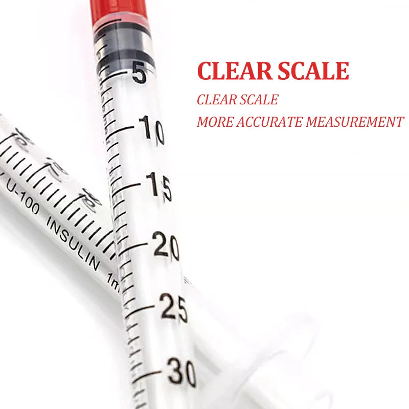 200/300pcs 29G disposable syringe with - ProPawPet.com