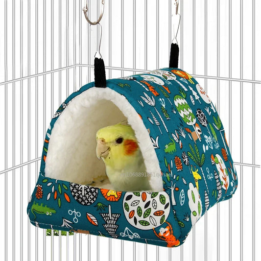 1pc Cute Print Bird Bed Mini Cage Rabbit - ProPawPet.com
