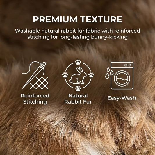 Cat Toy Ball Cat Bunny-kick Ball Furry Ball - ProPawPet.com