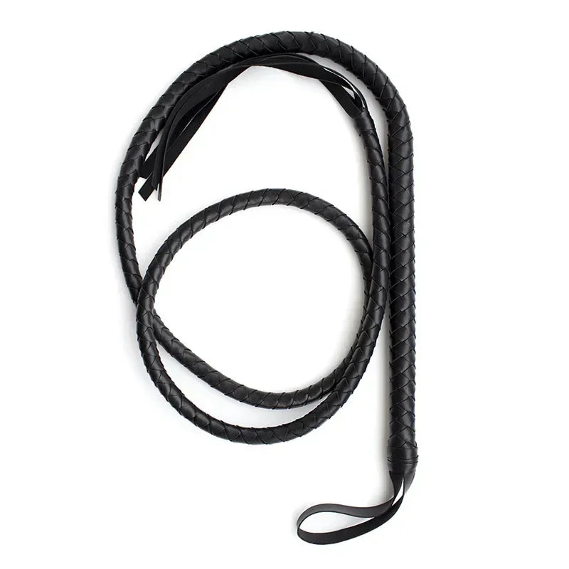 Whip Red Pink 190cm Black Horse – 2 Colors