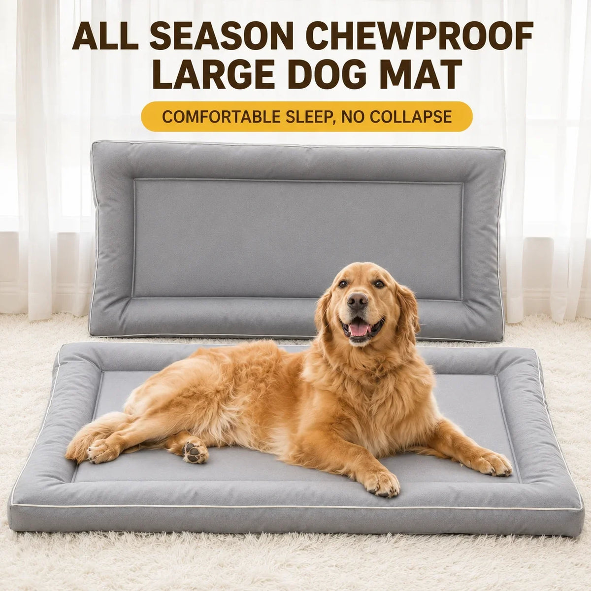 Chew Proof Large Dog Mat Waterproof Non Slip - ProPawPet.com